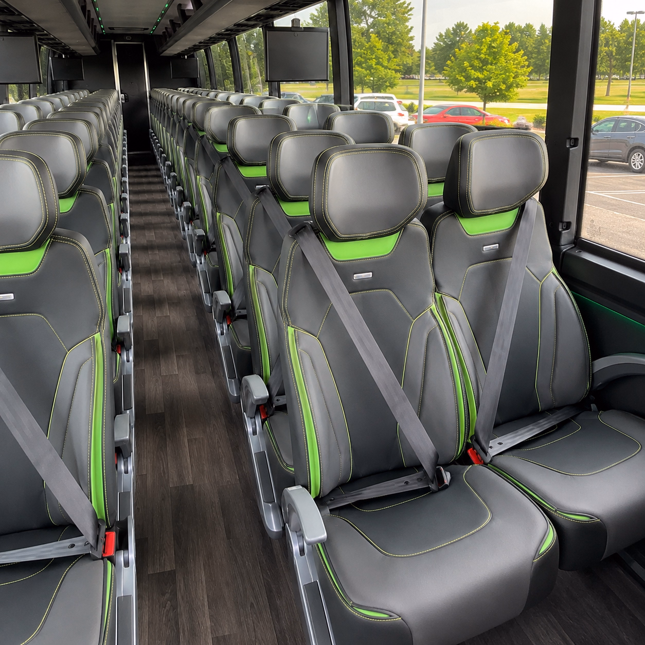 charter bus pickups at harry reid international airport las
