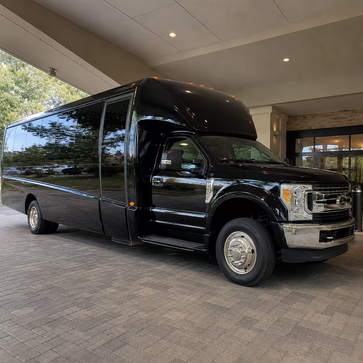 las vegas concert transportation onboard seating