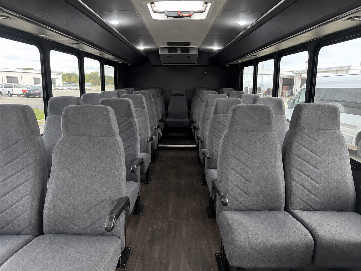 las vegas government military transportation onboard seating