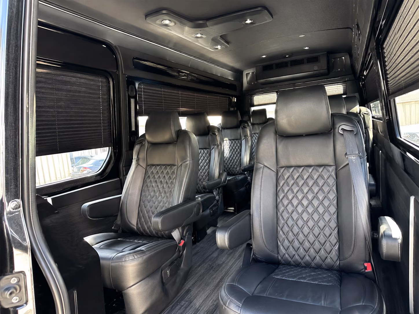 las vegas long distance transportation onboard seating