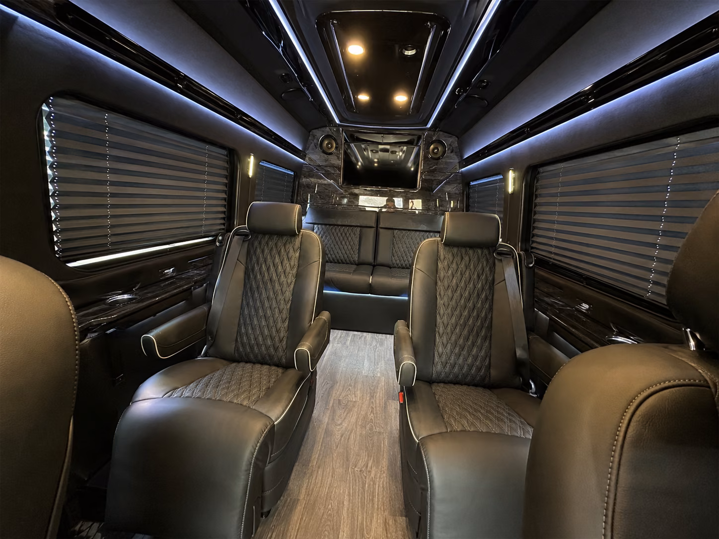 sprinter van with driver interior